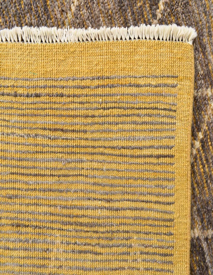 Detail image of  8' 4 x 10' 7  Hand Knotted Moroccan Wool Rug