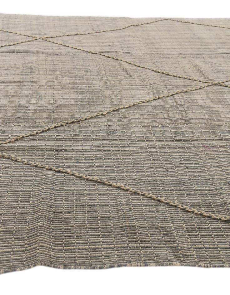 Detail image of  9' 1 x 12' 4  Hand Knotted Moroccan Wool Rug