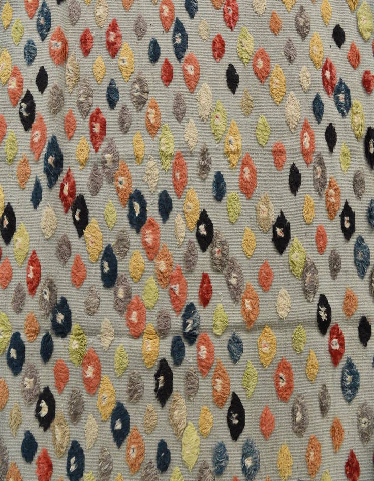 Detail image of  8' x 10' 6  Hand Knotted Moroccan Wool Rug