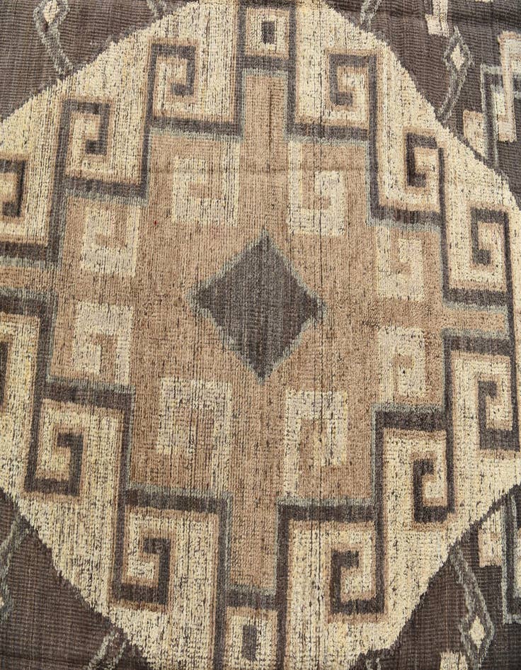Detail image of  9' x 12' 3  Hand Knotted Moroccan Wool Rug