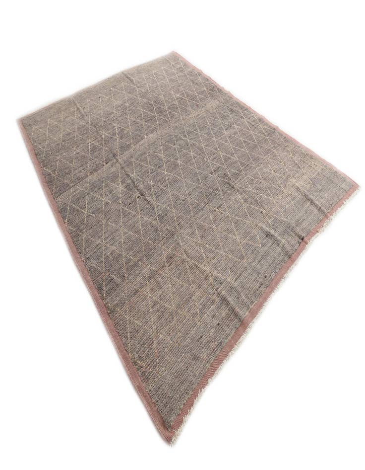 Detail image of  8' 6 x 10' 4  Hand Knotted Moroccan Wool Rug