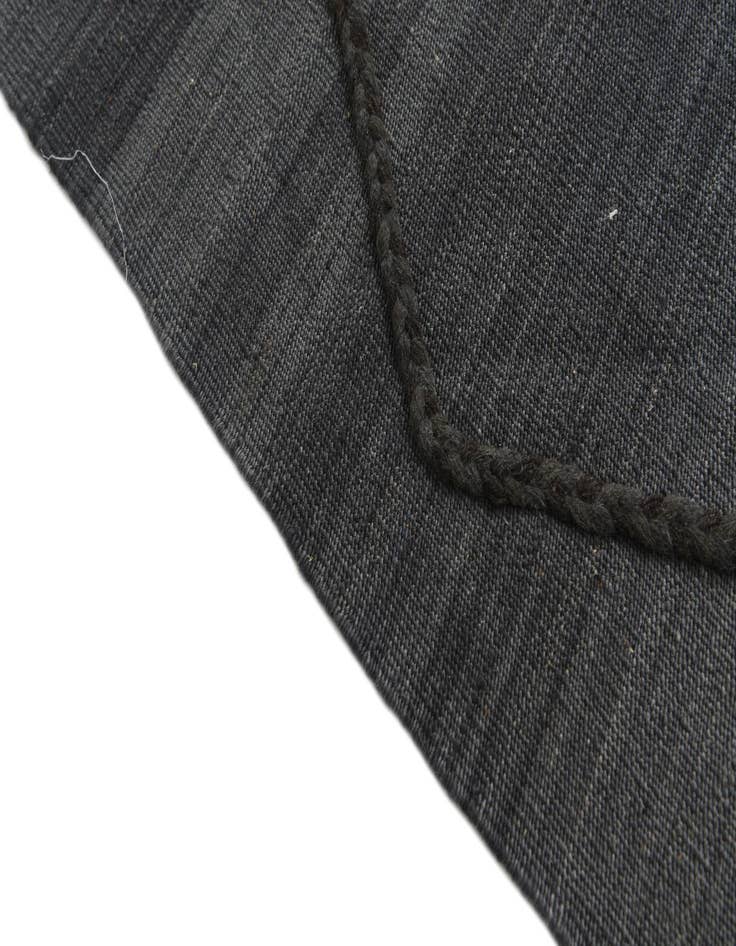 Detail image of  4' 9 x 6' 6  Hand Knotted Moroccan Wool Rug