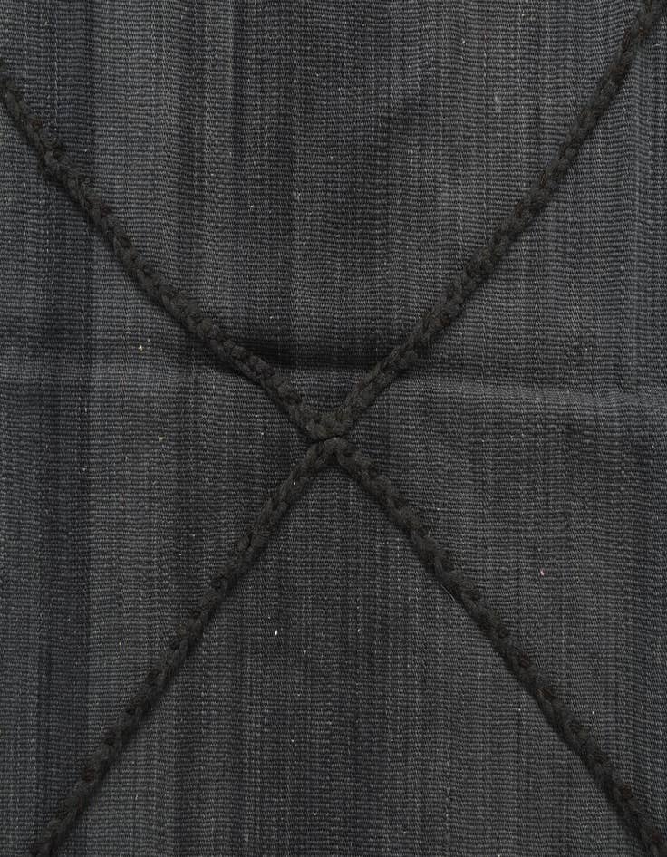 Detail image of  4' 9 x 6' 6  Hand Knotted Moroccan Wool Rug