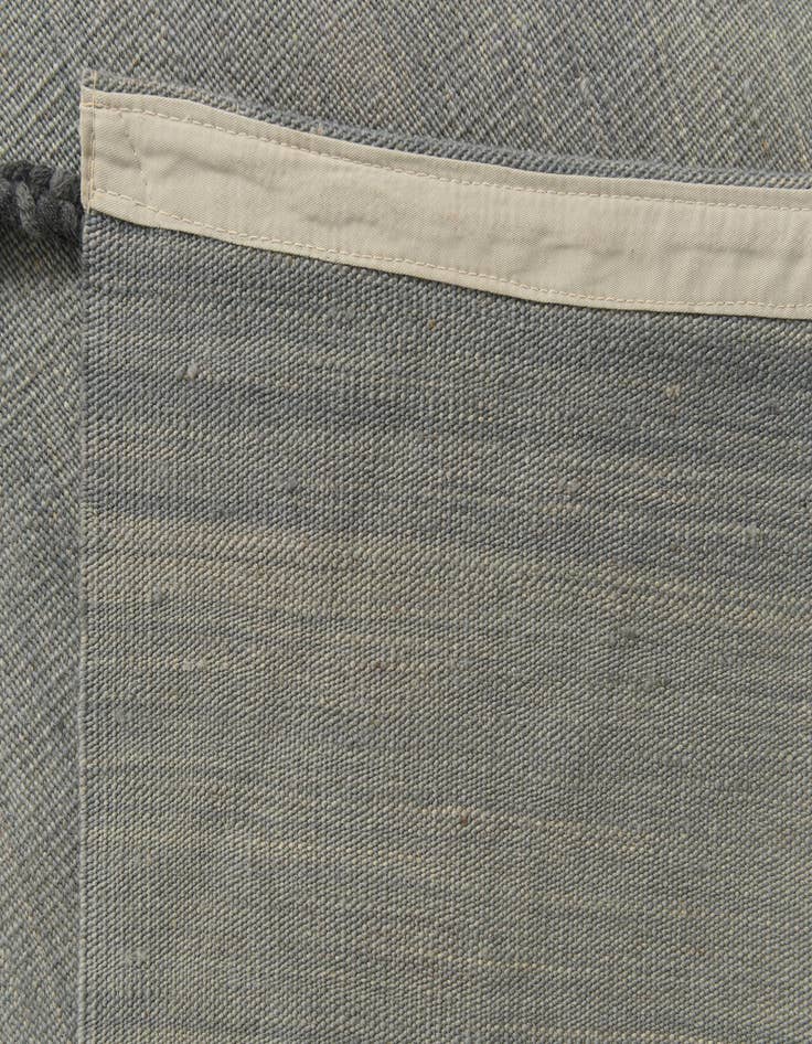 Detail image of  6' 7 x 9' 4  Hand Knotted Moroccan Wool Rug