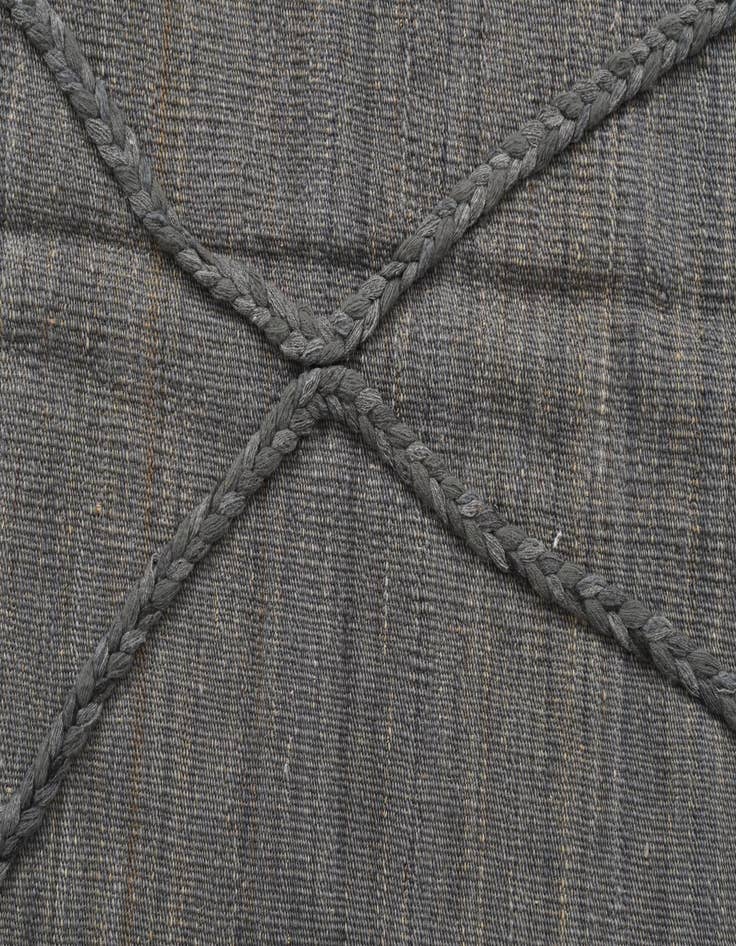 Detail image of  4' 3 x 5' 8  Hand Knotted Moroccan Wool Rug