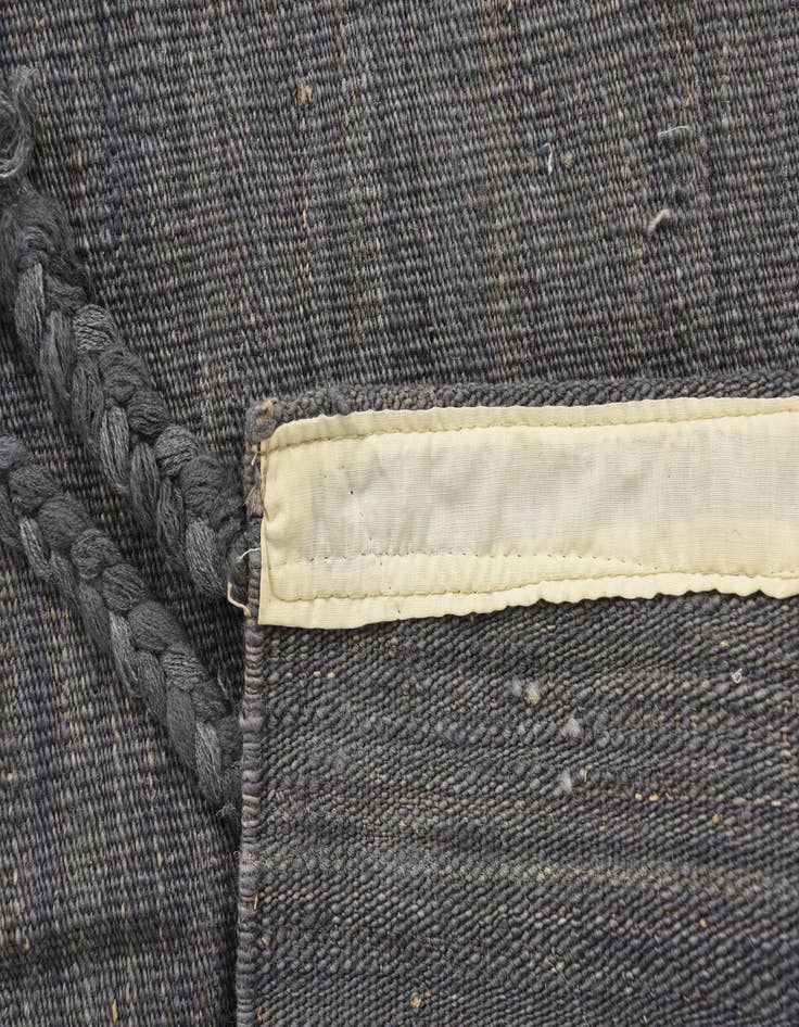 Detail image of  4' 3 x 5' 8  Hand Knotted Moroccan Wool Rug