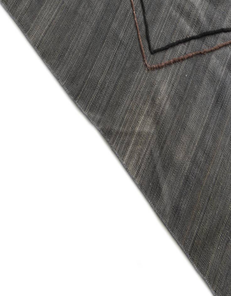 Detail image of  8' 10 x 10'  Hand Knotted Moroccan Wool Rug