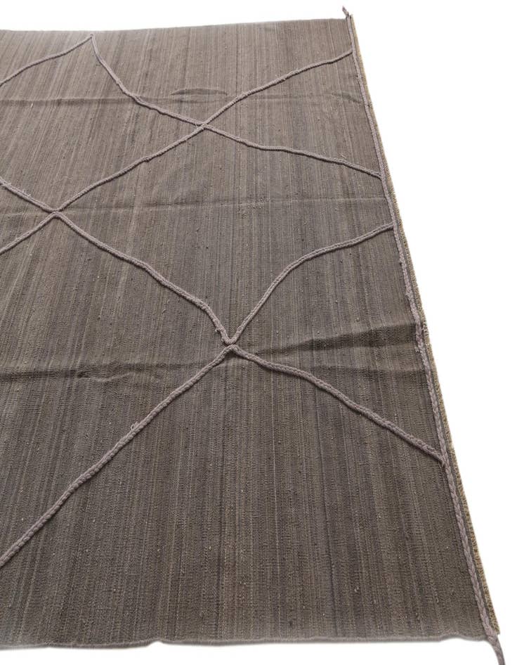 Detail image of  8' 2 x 11'  Hand Knotted Moroccan Wool Rug