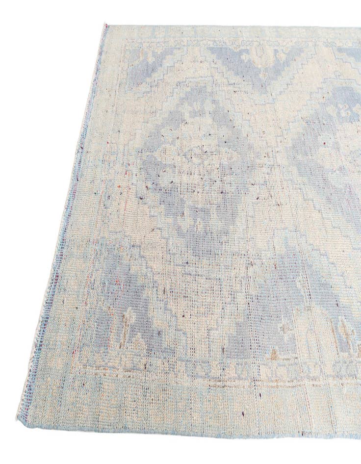 Detail image of  5' 10 x 8' 10  Hand Knotted Moroccan Wool Rug