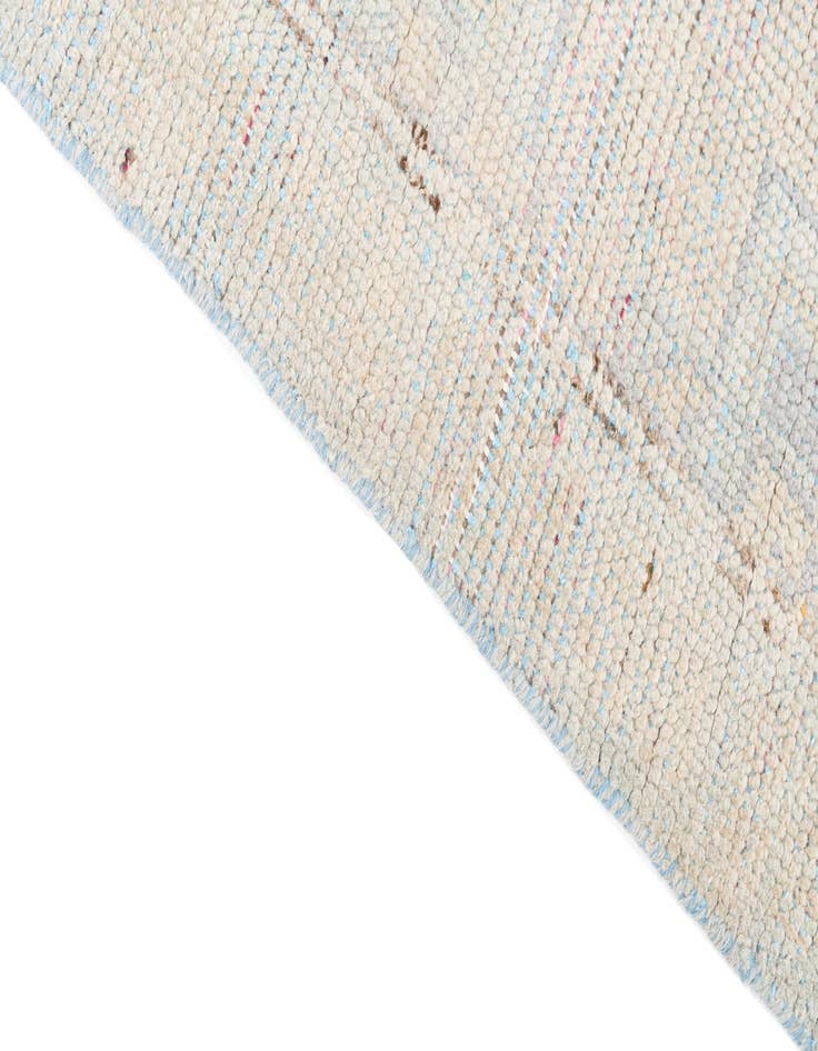 Detail image of  5' 10 x 8' 10  Hand Knotted Moroccan Wool Rug