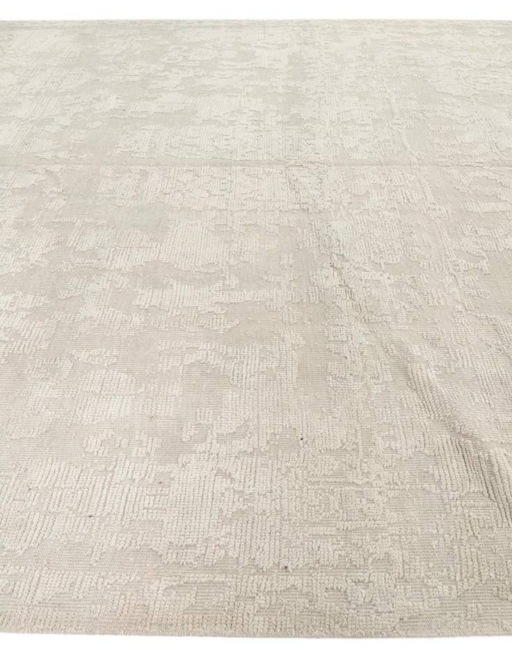 Detail image of  9' 10 x 14' 10  Hand Knotted Moroccan Wool Rug