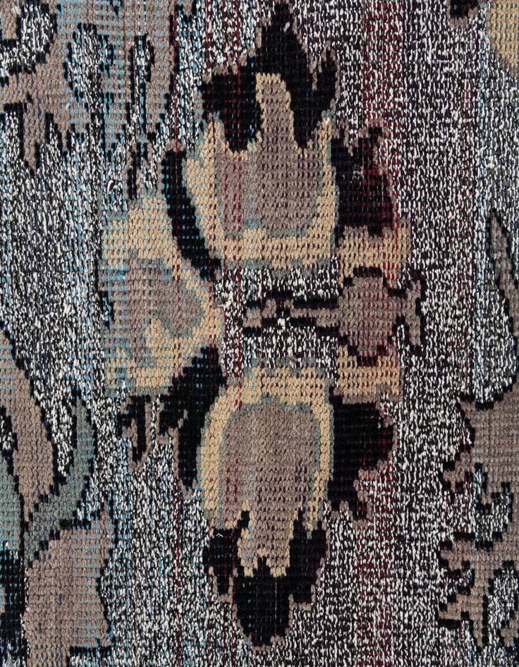 Detail image of  8' 7 x 11' 10  Hand Knotted Moroccan Wool Rug