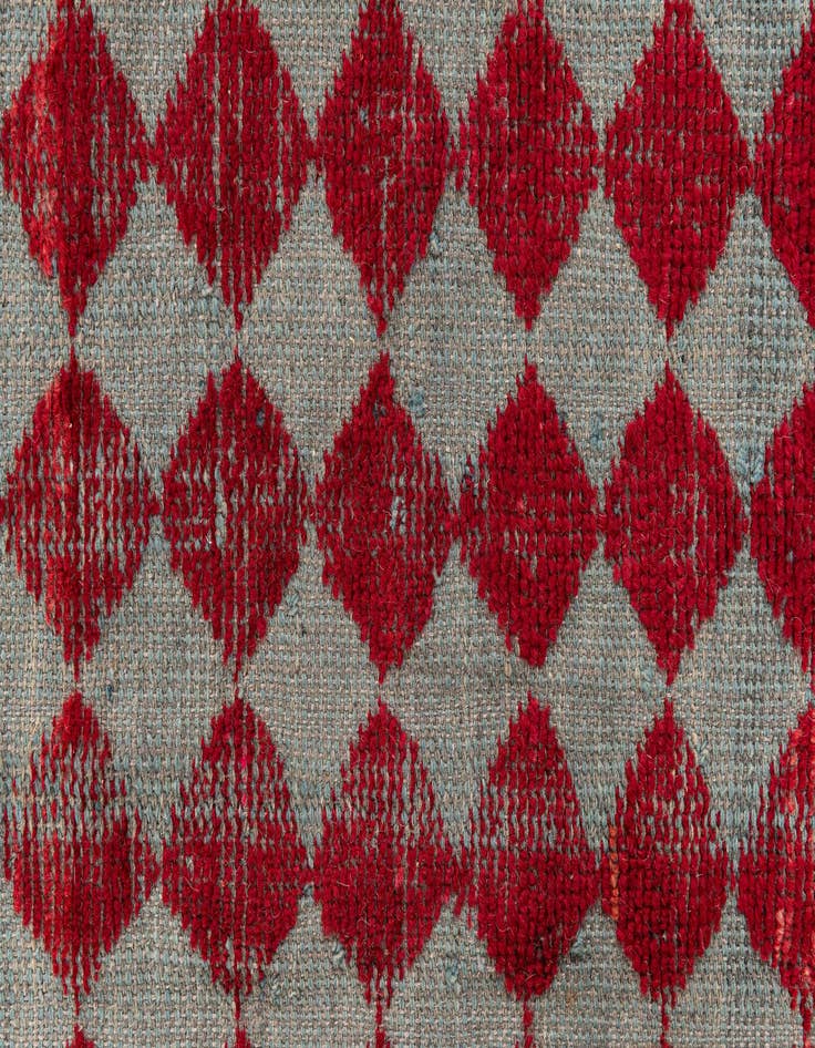 Detail image of  5' x 7' 4  Hand Knotted Moroccan Wool Rug
