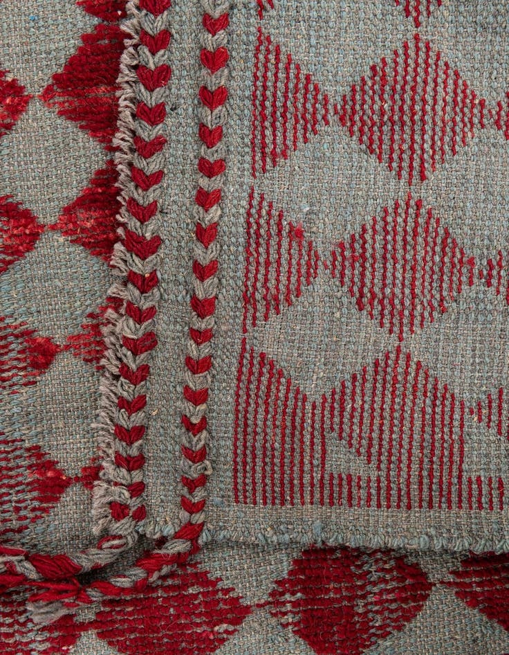 Detail image of  5' x 7' 4  Hand Knotted Moroccan Wool Rug