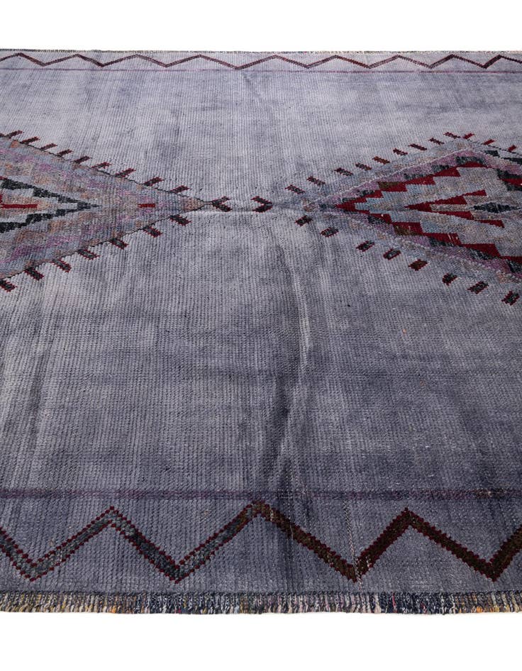 Detail image of  9' x 12'  Hand Knotted Moroccan Wool Rug
