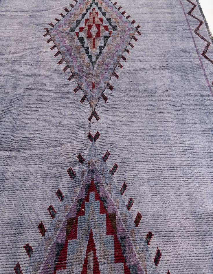Detail image of  9' x 12'  Hand Knotted Moroccan Wool Rug