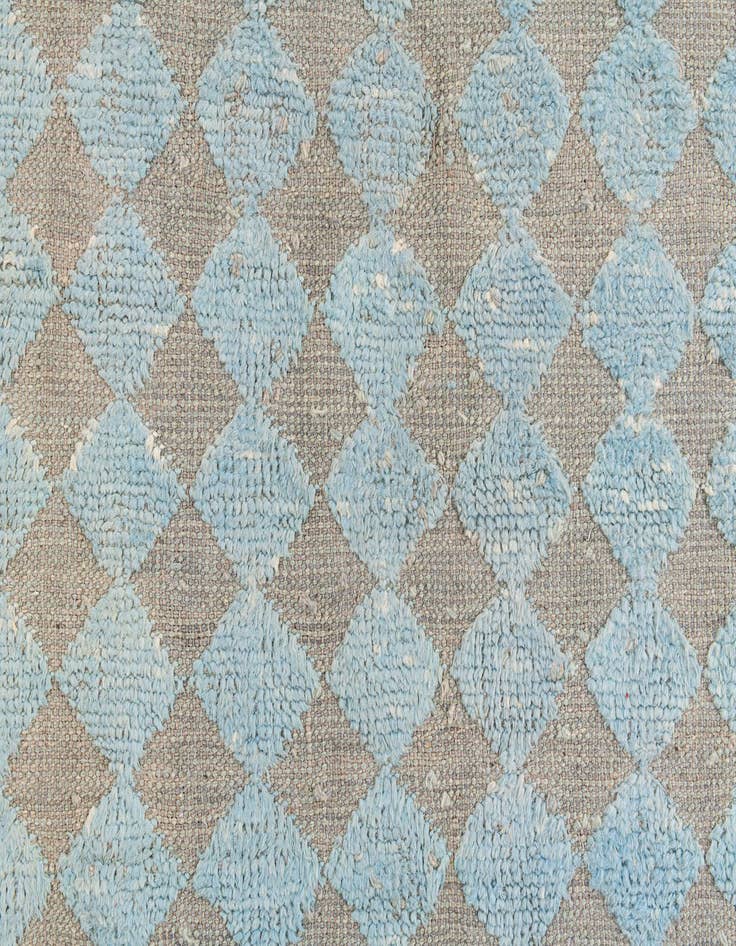 Detail image of  5' 2 x 7' 1  Hand Knotted Moroccan Wool Rug