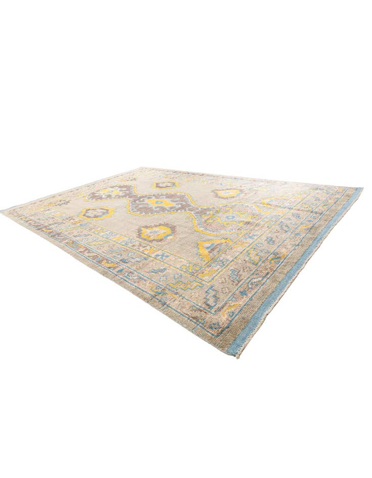 Detail image of  8' 7 x 12' 3  Hand Knotted Moroccan Wool Rug