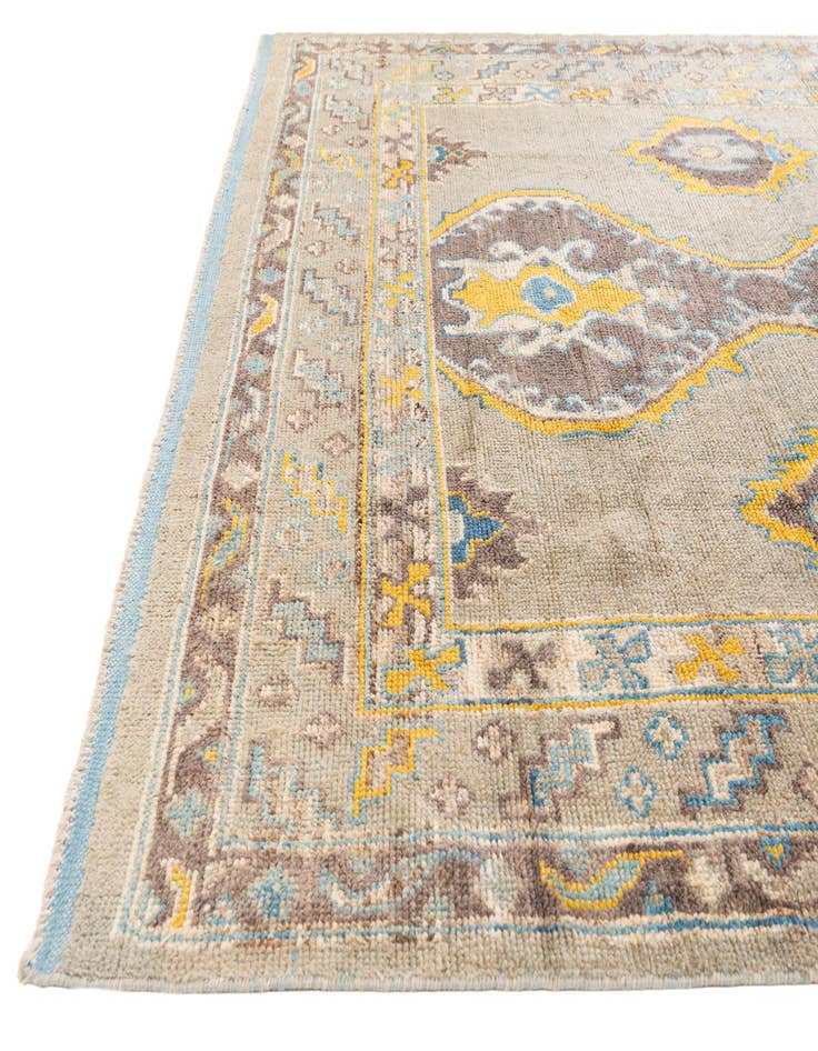 Detail image of  8' 7 x 12' 3  Hand Knotted Moroccan Wool Rug