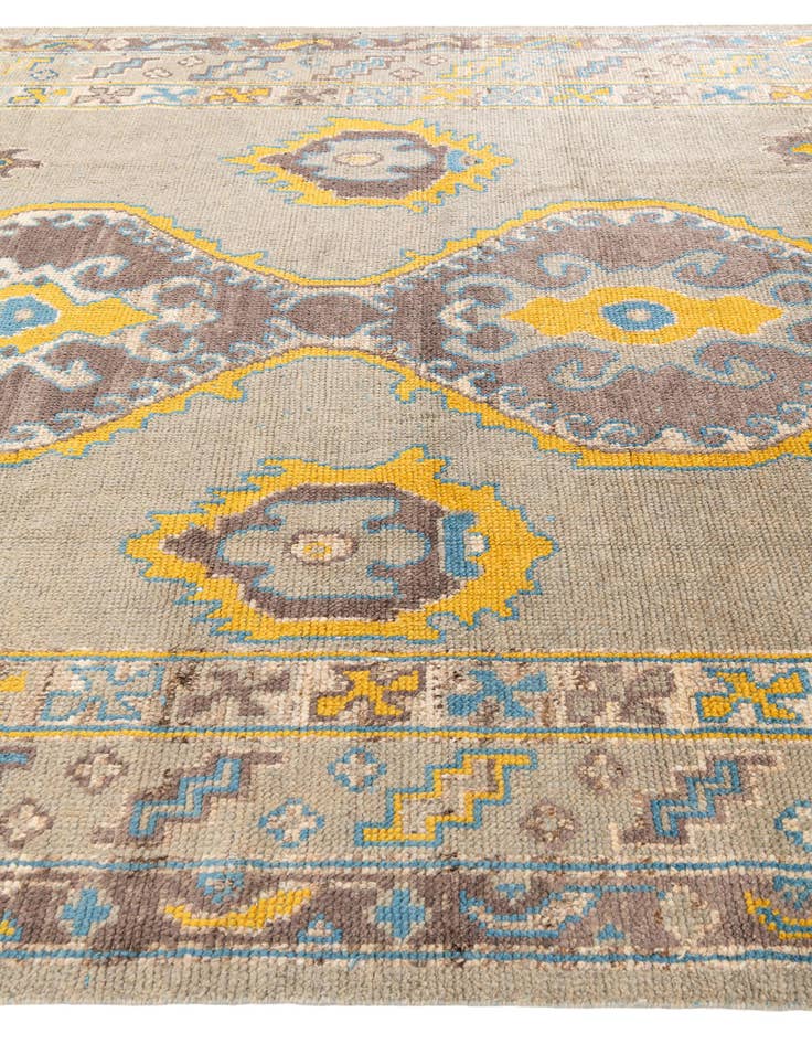 Detail image of  8' 7 x 12' 3  Hand Knotted Moroccan Wool Rug