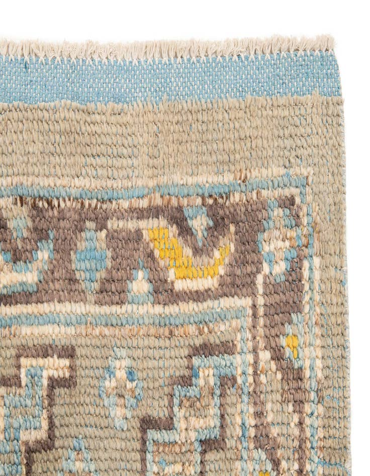 Detail image of  8' 7 x 12' 3  Hand Knotted Moroccan Wool Rug