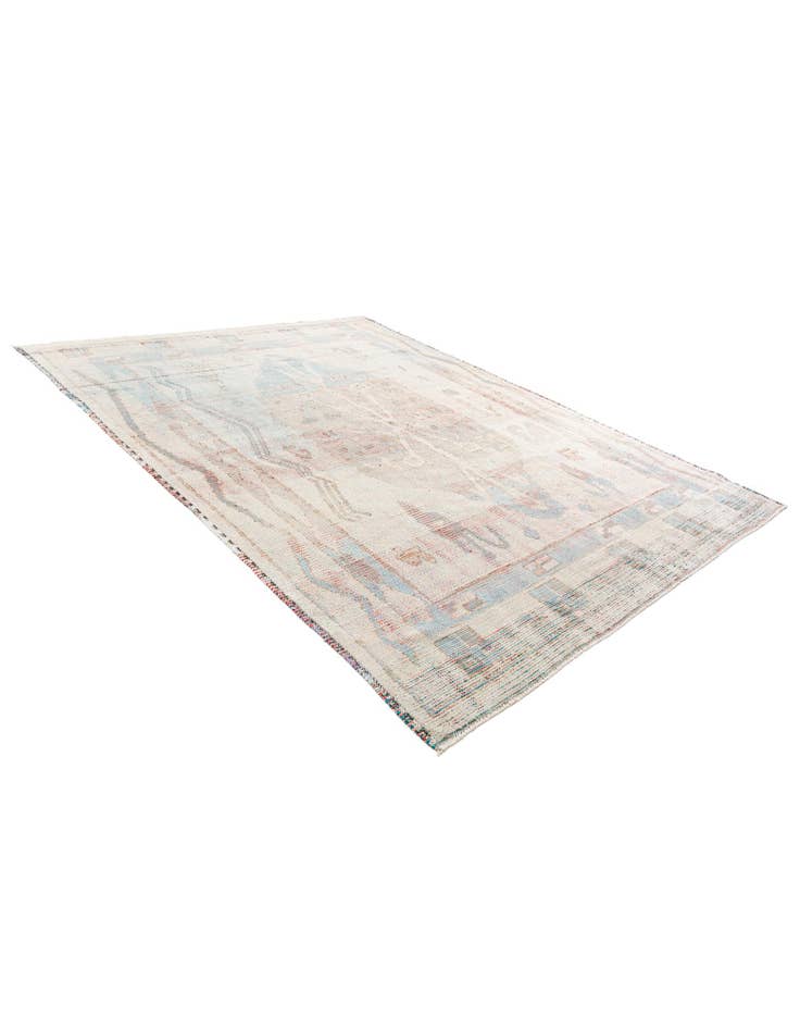 Detail image of  8' 9 x 11' 5  Hand Knotted Moroccan Wool Rug