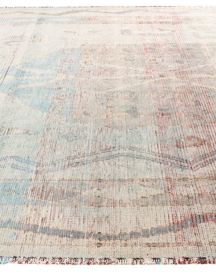 Detail image of  8' 9 x 11' 5  Hand Knotted Moroccan Wool Rug