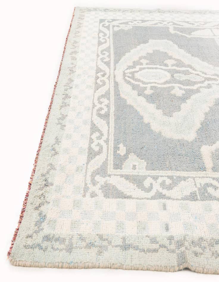 Detail image of  8' x 9' 10  Hand Knotted Moroccan Wool Rug