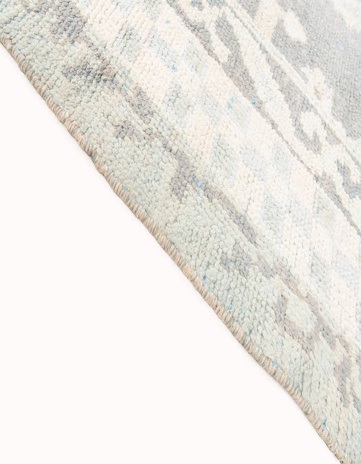 Detail image of  8' x 9' 10  Hand Knotted Moroccan Wool Rug