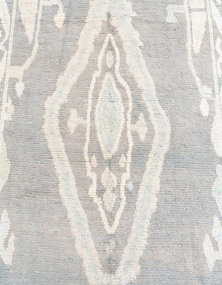 Detail image of  8' x 9' 10  Hand Knotted Moroccan Wool Rug