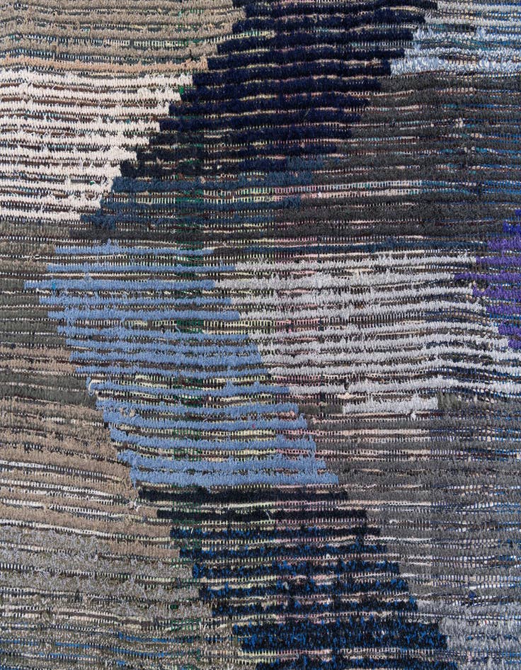 Detail image of  9' 2 x 12' 4  Hand Knotted Moroccan Wool Rug