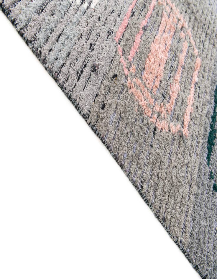 Detail image of  7' 9 x 10' 3  Hand Knotted Moroccan Wool Rug