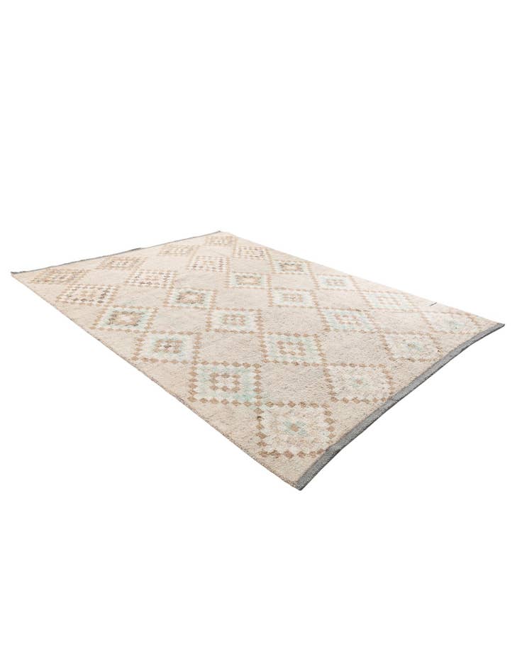 Detail image of  7' 9 x 10' 4  Hand Knotted Moroccan Wool Rug