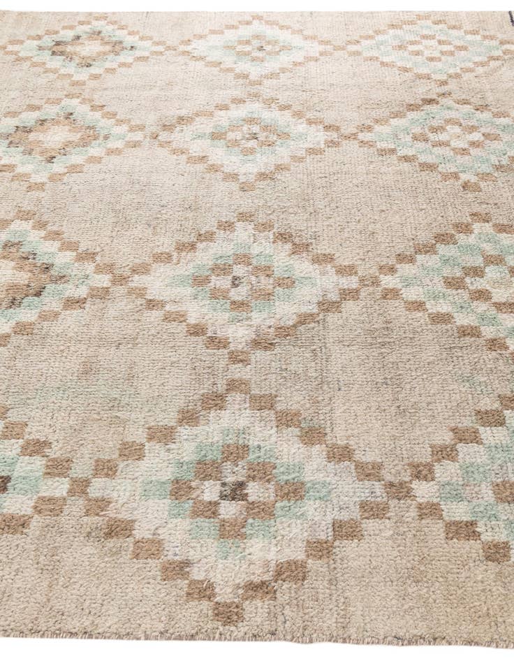 Detail image of  7' 9 x 10' 4  Hand Knotted Moroccan Wool Rug