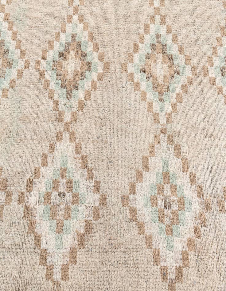 Detail image of  7' 9 x 10' 4  Hand Knotted Moroccan Wool Rug