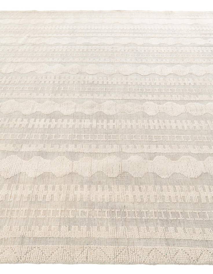 Detail image of  9' x 12' 2  Hand Knotted Moroccan Wool Rug