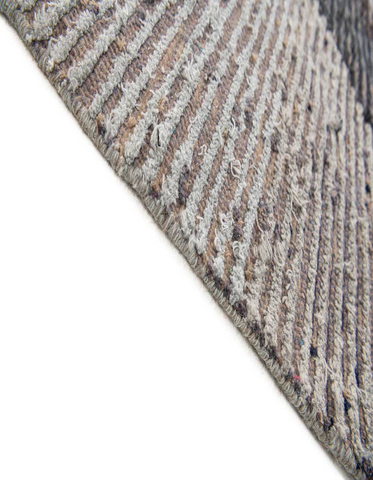 Detail image of  5' 5 x 8'  Hand Knotted Moroccan Wool Rug