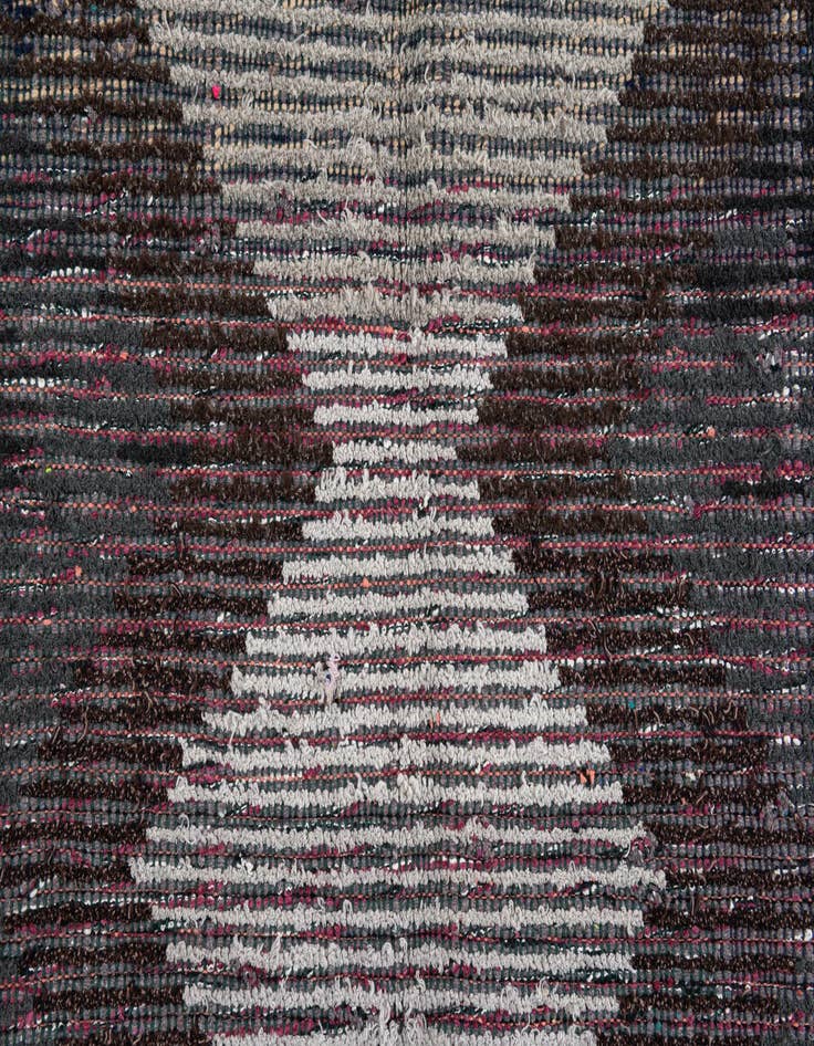 Detail image of  5' 5 x 8'  Hand Knotted Moroccan Wool Rug