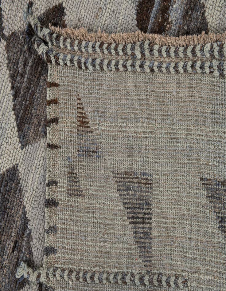 Detail image of  9' 3 x 12'  Hand Knotted Moroccan Wool Rug