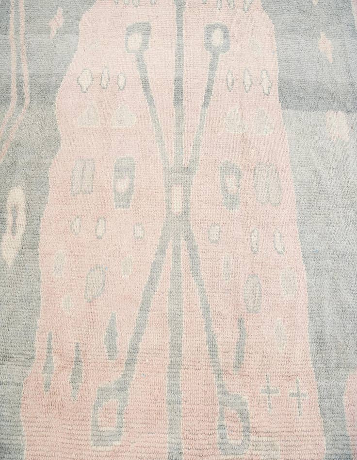 Detail image of  11' 8 x 15' 3  Hand Knotted Moroccan Wool Rug