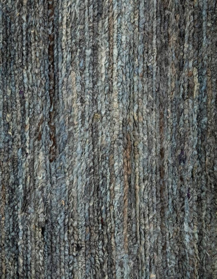 Detail image of  13' 3 x 20' 3  Hand Knotted Moroccan Wool Rug