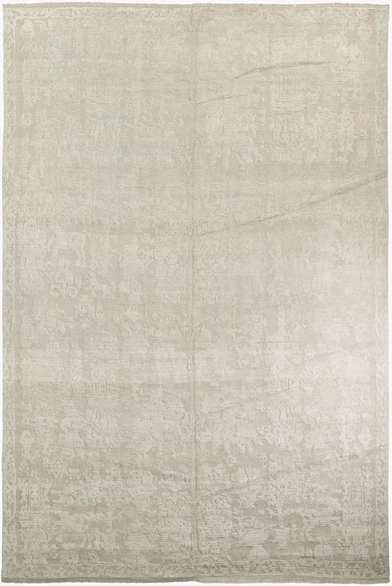  9' 10 x 14' 10  Hand Knotted Moroccan Wool Rug