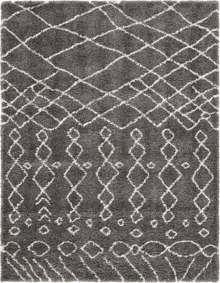 Detail image of  7' 10 x 10' Moroccan Shag Rug