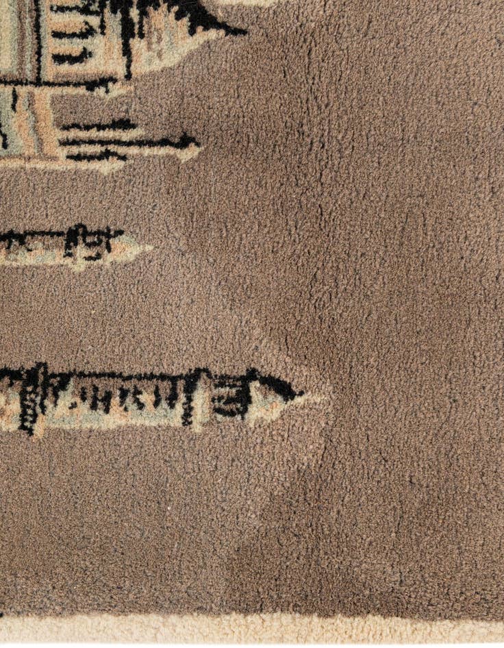 Detail image of  4' 6 x 6' 6 Neda Wool Rug