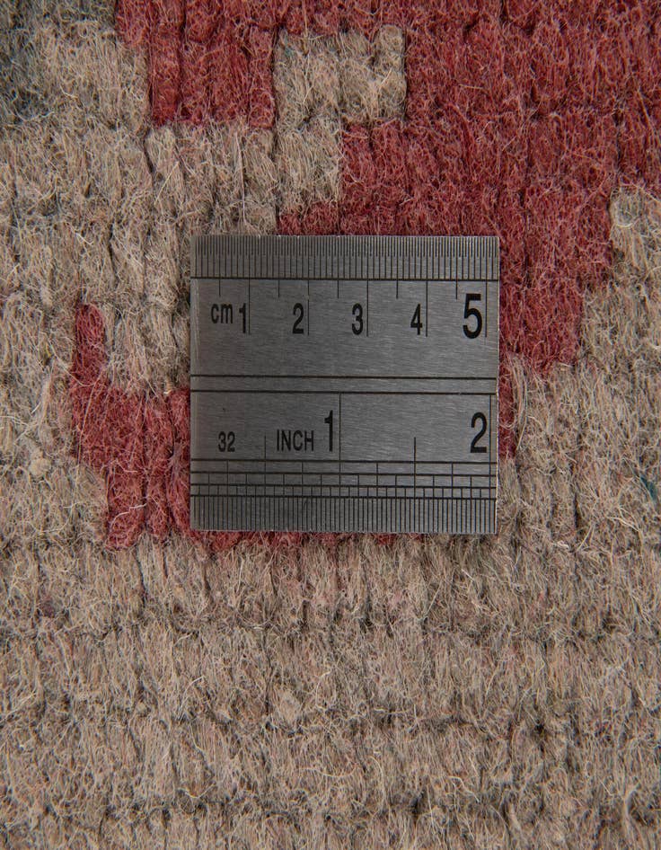 Detail image of  4' 2 x 6' 1  Hand Knotted Nepal Wool Rug