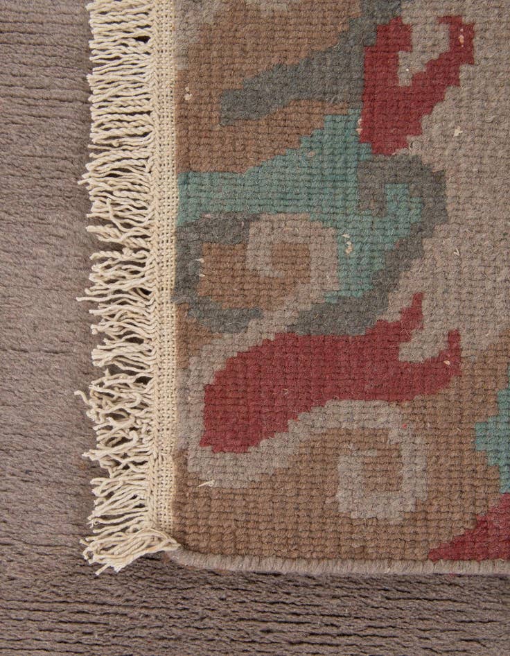 Detail image of  4' 2 x 6' 1  Hand Knotted Nepal Wool Rug
