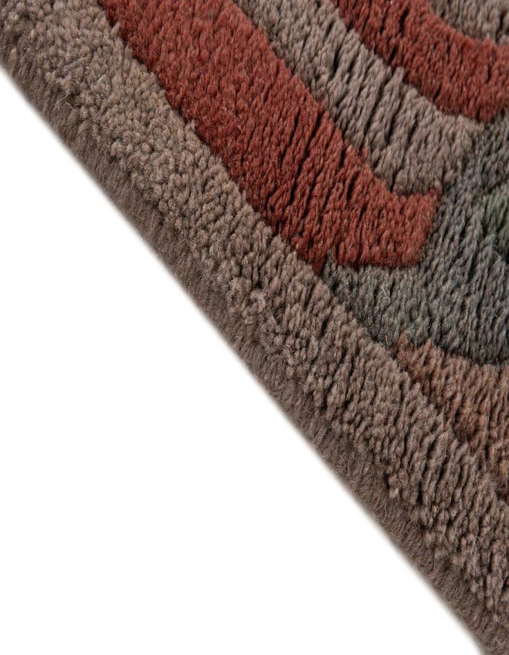 Detail image of  4' x 6'  Hand Knotted Nepal Wool Rug