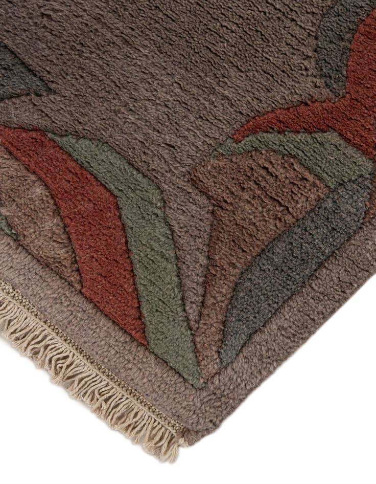 Detail image of  4' x 6'  Hand Knotted Nepal Wool Rug