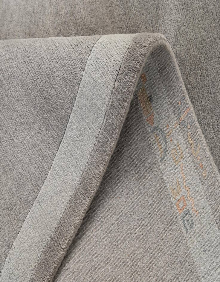 Detail image of  4' 8 x 6' 7  Hand Knotted Nepal Wool Rug