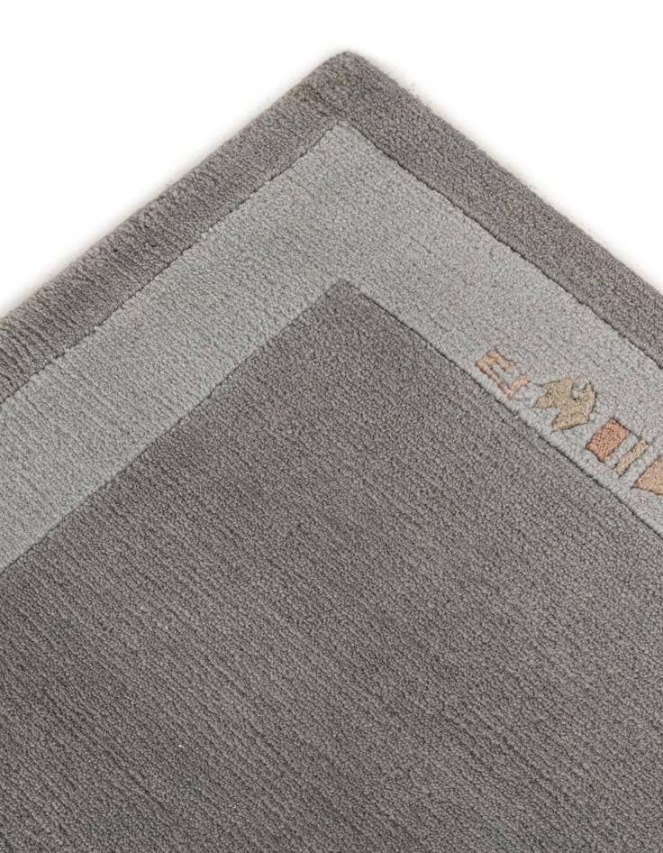 Detail image of  4' 8 x 6' 7  Hand Knotted Nepal Wool Rug